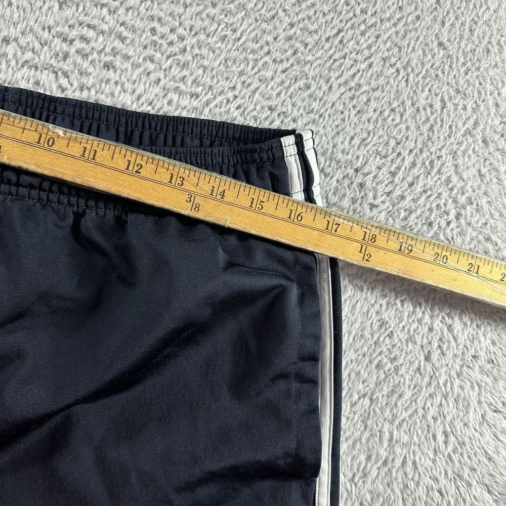 Adidas Track Pants Mens XL Navy Blue Straight Fit Nylon Performance‎ Dazzle